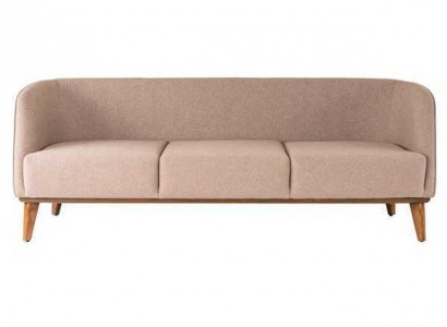 Luxus 3-Sitzer Couch Polster Sofa Wohnzimmer Designer Textil Dreisitzer